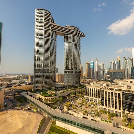 Apartamento First Class 2Br With Full Dubai Skyline & Sea View Exterior foto