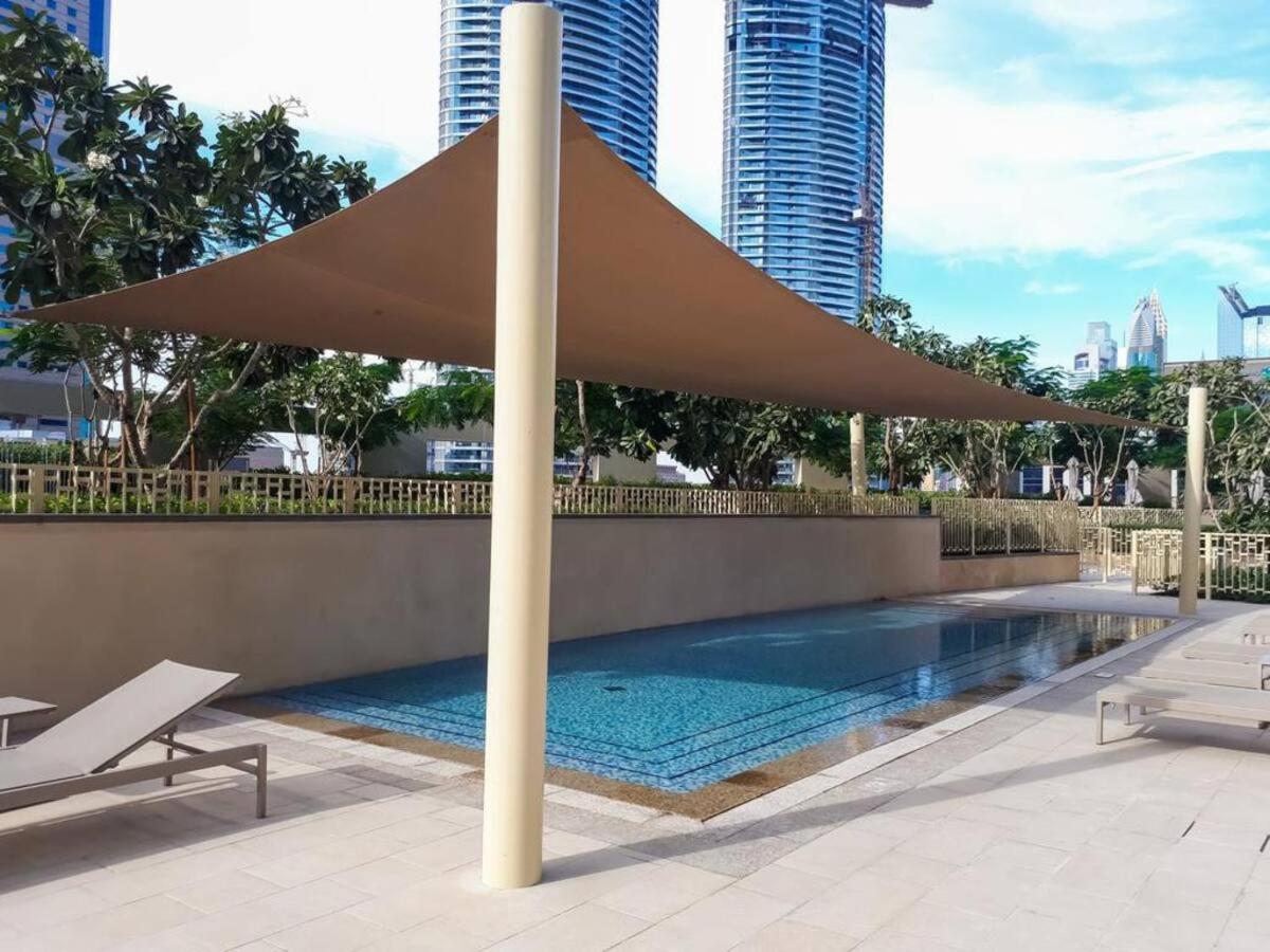 Apartamento First Class 2Br With Full Dubai Skyline & Sea View Exterior foto