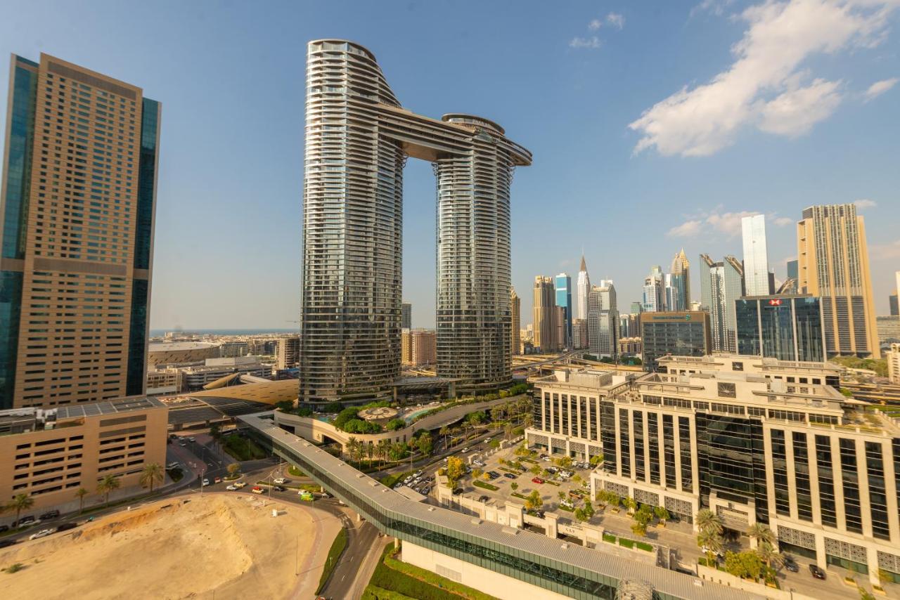 Apartamento First Class 2Br With Full Dubai Skyline & Sea View Exterior foto